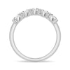 4.5mm 5 Stone Shared Prong Moissanite Anniversary Band