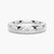 5mm Asymmetric Minimalist Moissanite Men's Wedding Ring