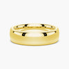6mm High Polished Finish Comfort Fit Men's Wedding Band