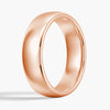 6mm High Polished Finish Comfort Fit Men's Wedding Band
