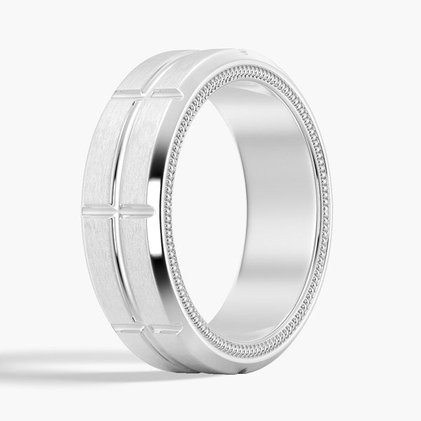 7.5mm Modern Design Men's Band