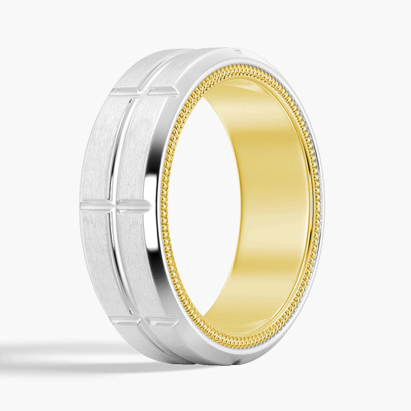 7.5mm Modern Design Men's Band