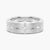 7.5mm Two Tone Matte Finish Moissanite Men's Band