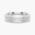 7.5mm Two Tone Matte Finish Infinity Design Men's Band