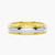 6mm Minimalist Two Tone Men's Wedding Band