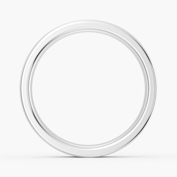 6mm Arrow Pattern Minimalist Men's Wedding Band