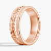 7mm Twisted Rope Men's Wedding Band