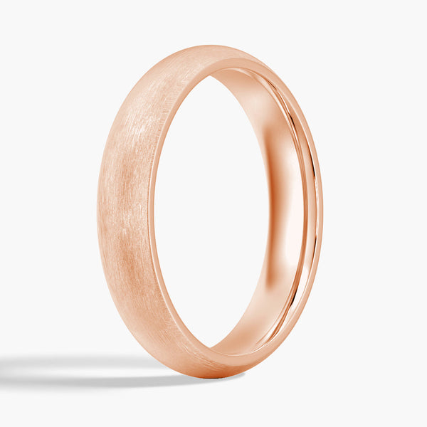 6mm Classic Matte Finish Men's Wedding Band