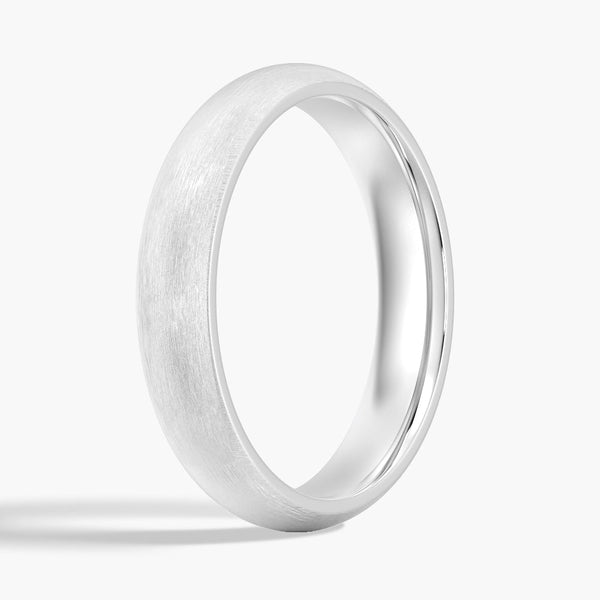 6mm Classic Matte Finish Men's Wedding Band