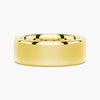 8mm Classic High Polished Flat Surface Men's Wedding Band