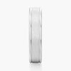 6mm Brushed Finish Men's Wedding Band