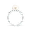 8mm Classic Freshwater Cultured Pearl Solitaire Ring