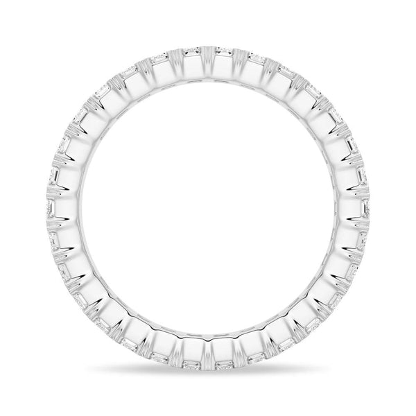 4.6ctw. Emerald Cut Moissanite Eternity Band