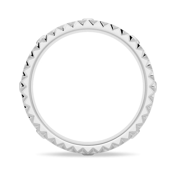 Modern Sunshine Round Cut Moissanite Fashion Ring