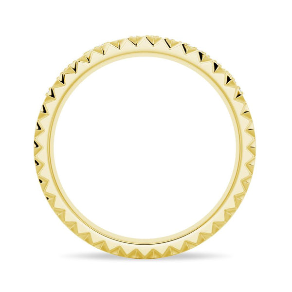 Custom Signature "I ♡ U MOM" Wedding Band