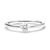 Petite Round Cut Lab Grown Diamond Solitaire Promise Ring