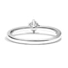 Petite Round Cut Lab Grown Diamond Solitaire Promise Ring
