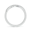 Lab Grown Diamond Swirl Twist Promise Ring