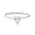 Mini Trio Lab Grown Diamond Promise Ring
