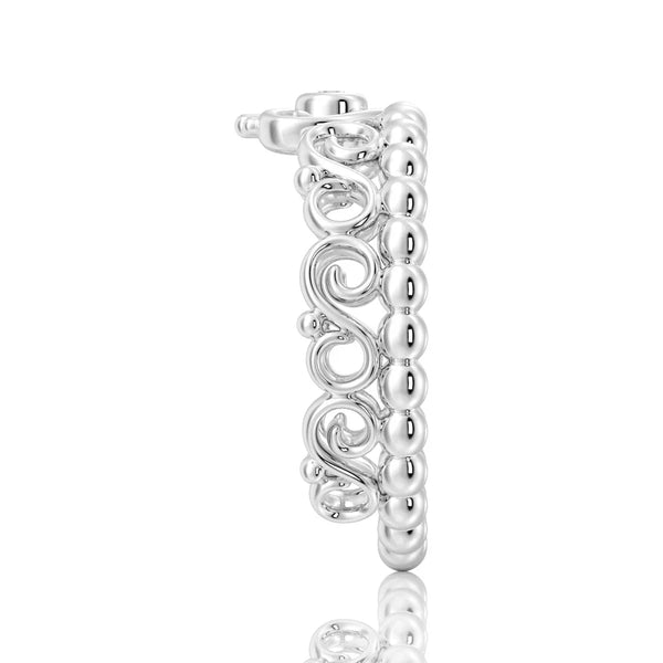 Lab Grown Diamond Crown Promise Ring