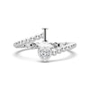 Lab Grown Diamond Personalized Initial Promise Ring