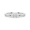 True Love Lab Grown Diamond Three Stone Promise Ring