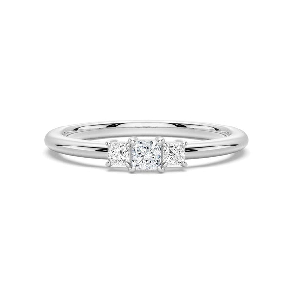 True Love Princess Lab Grown Diamond Promise Ring