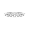 Beaded Lab Grown Diamond 5 Stone Promise Ring