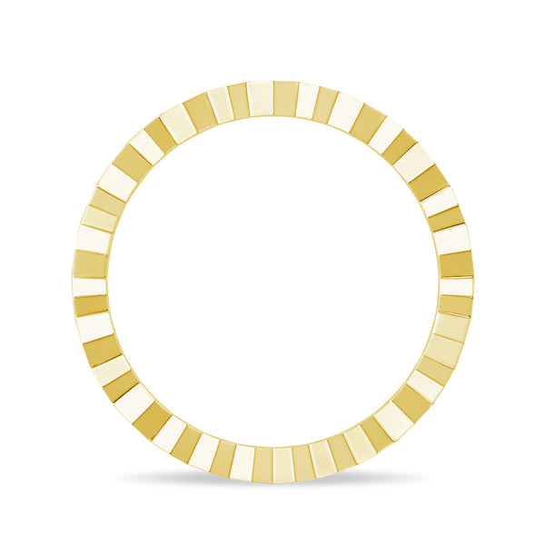 Geometric Lab Grown Diamond Ring