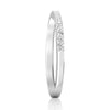 Interwoven Cross Design Lab Grown Diamond Ring