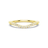 Petite Curved Lab Grown Diamond Ring
