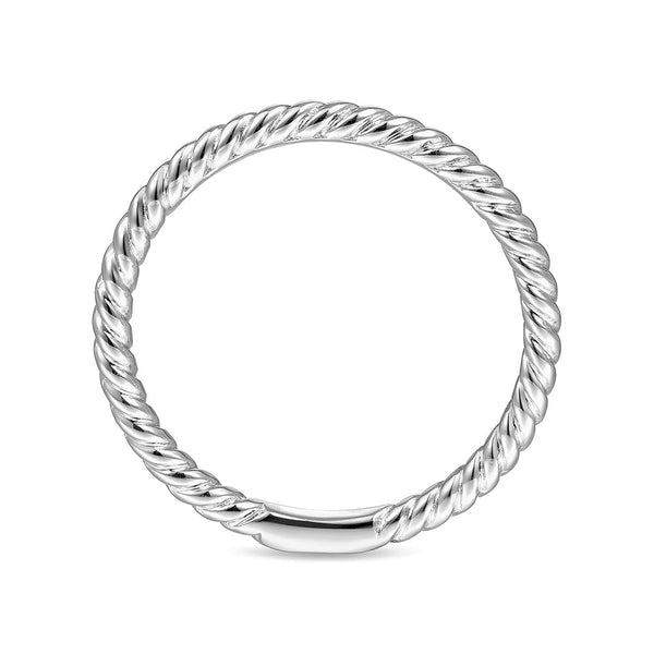 Rope Twist Band Ring