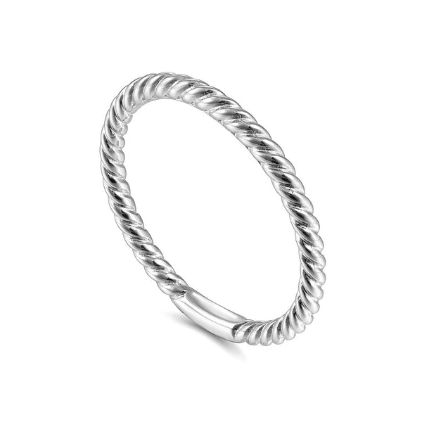 Rope Twist Band Ring