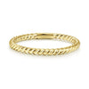 Rope Twist Band Ring