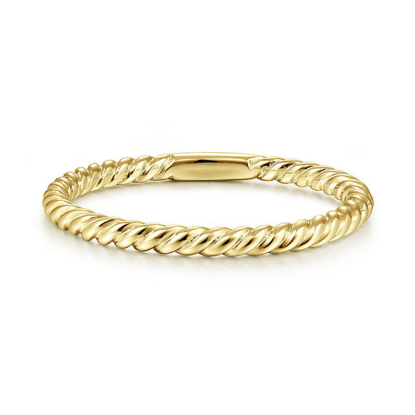 Rope Twist Band Ring