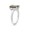 Toi et Moi Personalized Alexandrite Birthstone Anniversary Ring