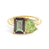 Toi et Moi Personalized Alexandrite Birthstone Anniversary Ring