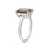 Toi et Moi Personalized Alexandrite Birthstone Anniversary Ring