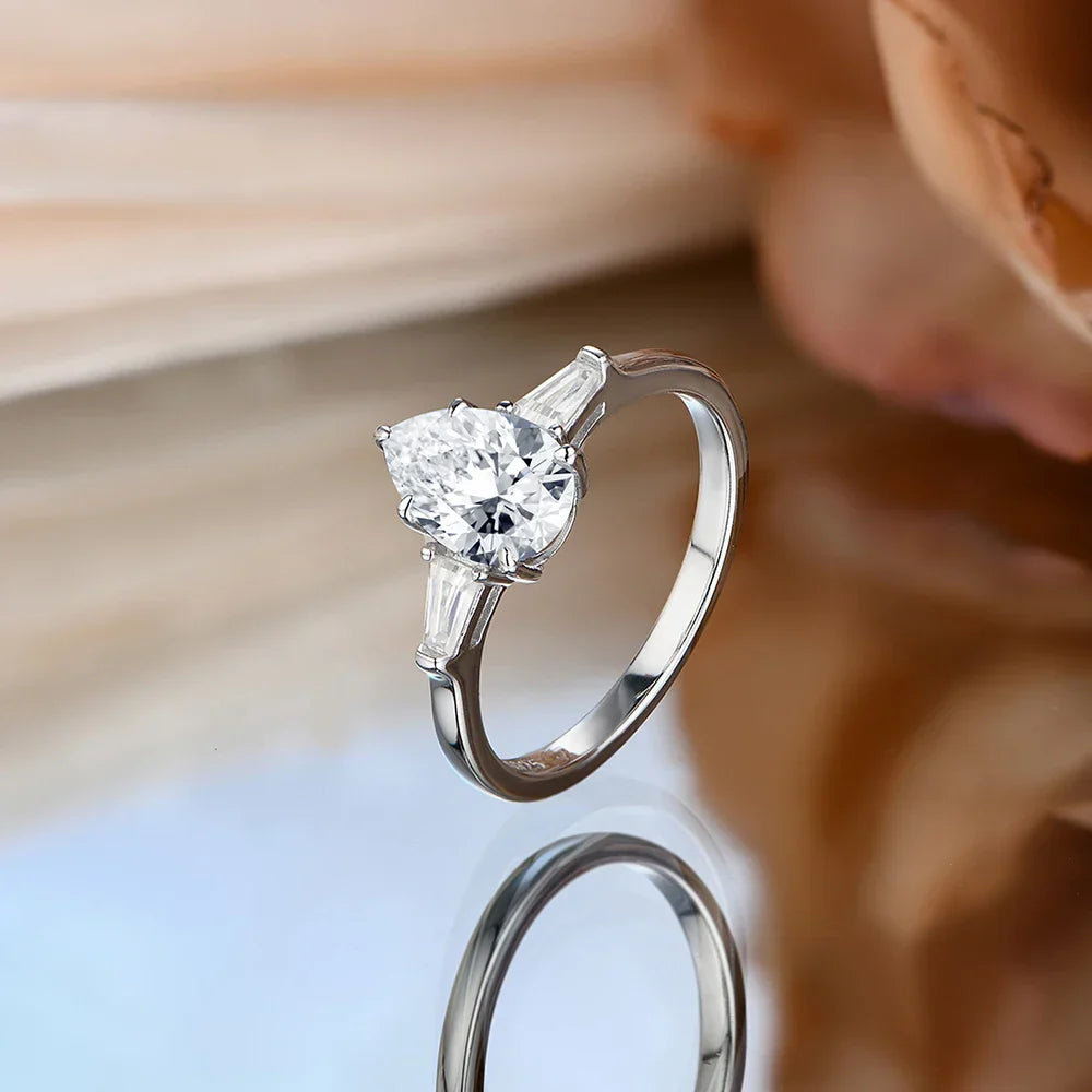 Top 5 Radiant Cut Moissanite Engagement Ring Designs for Couples