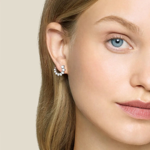 Asymmetrical Constellations Scattered Diamond Stud Earrings