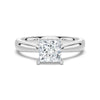 1.5 CT. Princess Cut Solitaire Engagement Ring