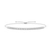 Petite 2.2mm Adjustable Moissanite Bolo Bracelet