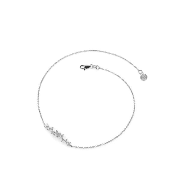 Starburst Cluster Moissanite Bracelet