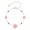"Blossom of Compassion" Breast Cancer Awareness Bracelet