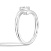 Refined Classic Pear Shaped Lab Grown Diamond Promise Ring