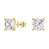 1 CT. Cushion Cut Moissanite Earring Studs
