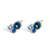 Ocean Breeze Cluster Earrings
