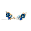 Ocean Breeze Cluster Earrings