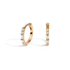 Eternal Radiance Hoop Lab Grown Diamond Earrings