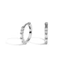 Eternal Radiance Hoop Lab Grown Diamond Earrings